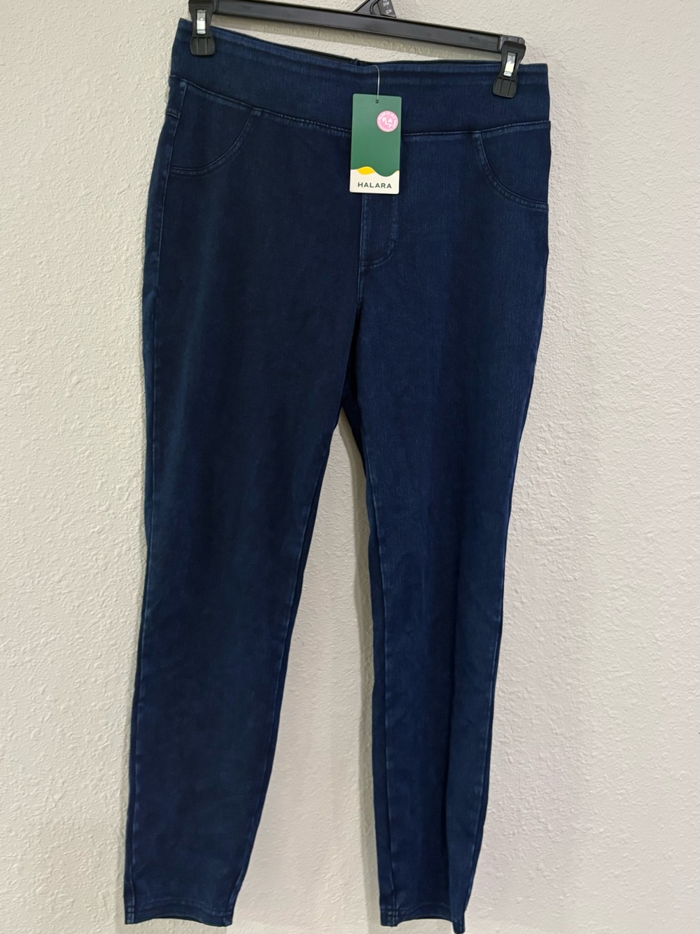HALARA Navy Skinny Stretch Jeans Leggings